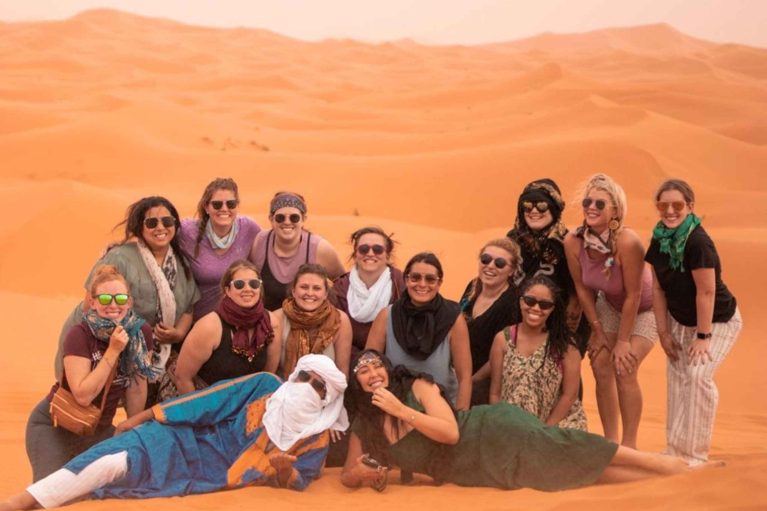 Marraquexe/Fez: Viagem de 3 dias ao deserto de Merzouga/Luxo/Opção de ATV