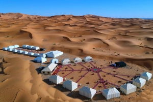 Marraquexe/Fez: Viagem de 3 dias ao deserto de Merzouga/Luxo/Opção de ATV