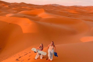 Marraquexe/Fez: Viagem de 3 dias ao deserto de Merzouga/Luxo/Opção de ATV