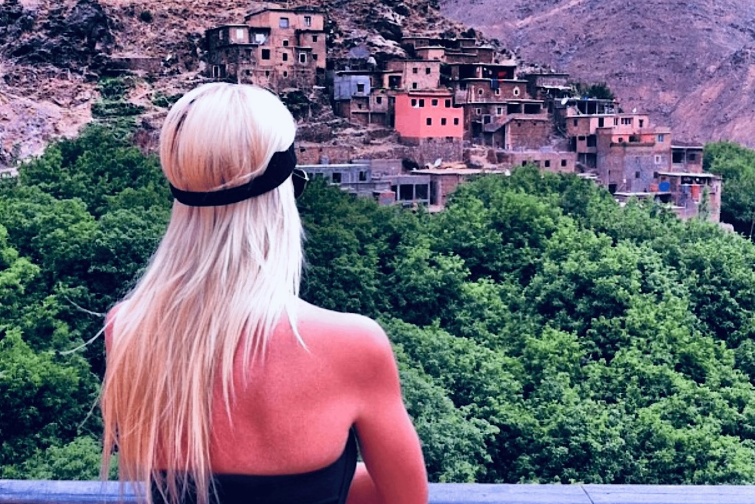 Marrakesh: begeleide tweedaagse trektocht naar de valleien van Imlil en Imnan