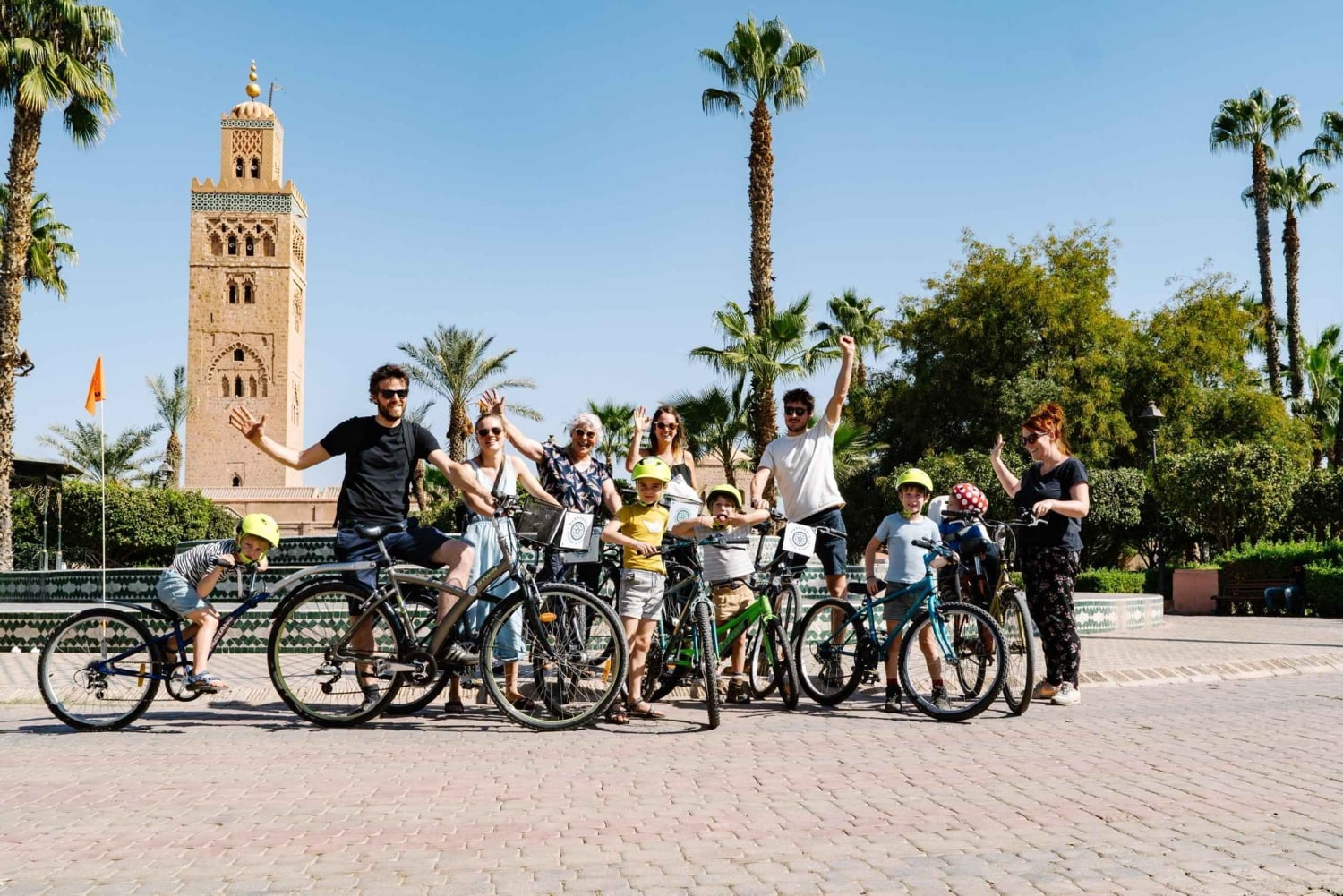 Marrakech: tour guidato della città in bicicletta - Cultura, colori e fascino
