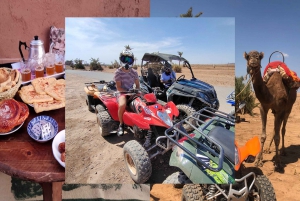 Marrakech: Guided Quad Bike & Camel Ride Tour with Breakfast