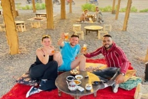 Marrakech: Halb-Tag Wüste Quad & Dromedar Tour