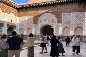 Marrakech Heritage: Madrasa, Secret Garden and Medina Tour