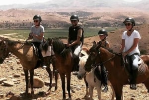 Marrakech: horse ride Atlas Mountains & Waterfall day trip