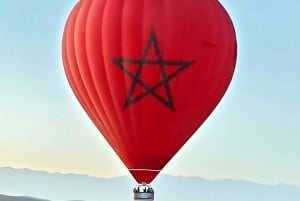 Ballongtur i Marrakech med marokkansk frokostbuffé