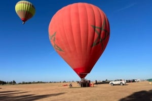 Ballongtur i Marrakech med marokkansk frokostbuffé