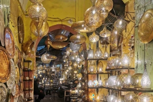 Marrakesz Zachęcające zakupy z lokalnym przewodnikiem