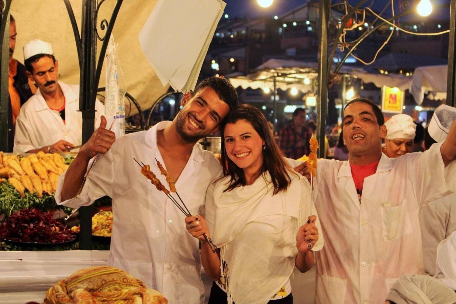 Marrakech : Jemaa El Fna Street food with Guide