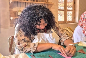 Marrakesch: Leder-Accessoire-Workshop mit Tee
