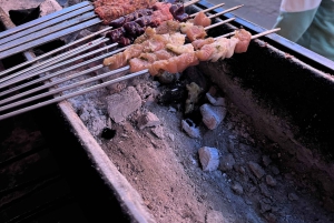 Marrakech: Provsmakning av lokal mat med en guide