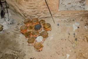 Marrakech: Provsmakning av lokal mat med en guide