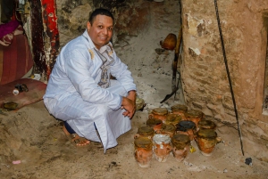 Marrakech: Provsmakning av lokal mat med en guide