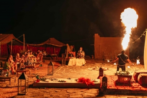 Marrakech: Pernoite de luxo no deserto de Agafay e jantar com show