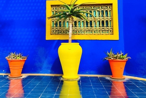 Marrakesz: wycieczka po ogrodach Majorelle i Menara oraz przejażdżka bryczką