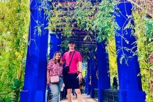 Marrakech: excursão ao jardim Majorelle e Menara e passeio de carruagem