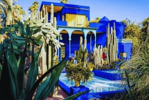 Marrakech: excursão ao jardim Majorelle e Menara e passeio de carruagem