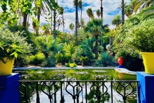 Marrakech: excursão ao jardim Majorelle e Menara e passeio de carruagem