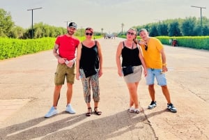 Marrakech: excursão ao jardim Majorelle e Menara e passeio de carruagem