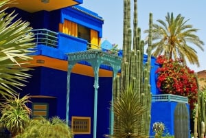 Marrakech: excursão ao jardim Majorelle e Menara e passeio de carruagem