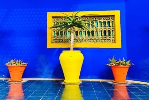 Marrakech: excursão ao jardim Majorelle e Menara e passeio de carruagem