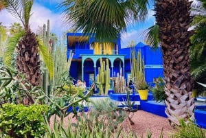 Marrakech: excursão ao jardim Majorelle e Menara e passeio de carruagem