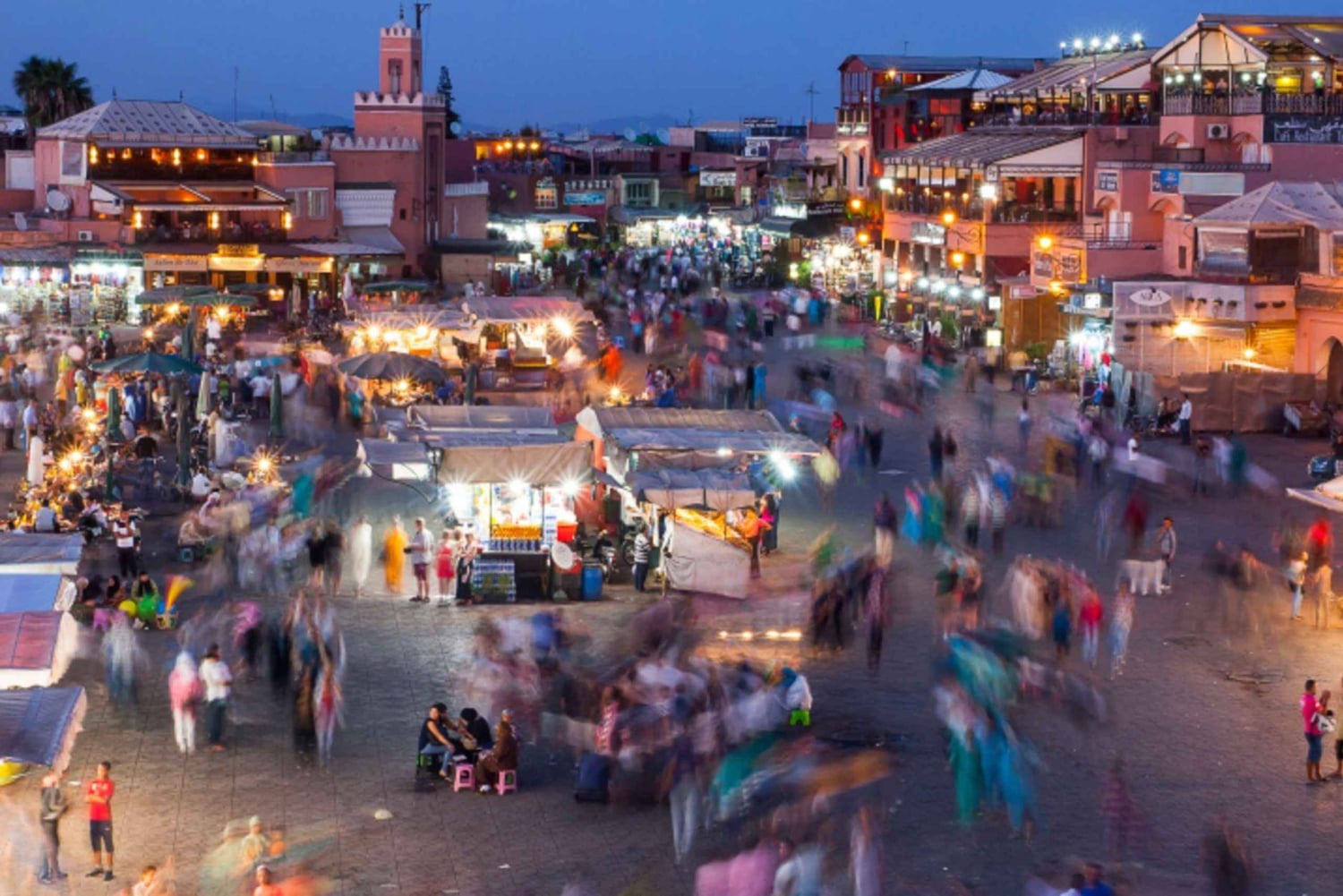 Marrakech: Medina Nightlife Walking Tour med smagninger