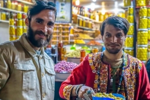 Marrakech: Berberisk gatemattur med en lokal matentusiast
