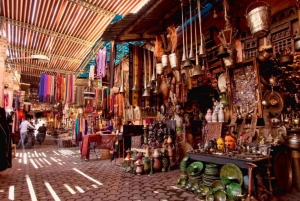 Marrakech: Medina Visit Rooftop Views & Traditional Dining