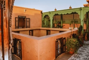 Marrakech: Medina Visit Rooftop Views & Traditional Dining