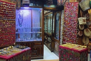 Marrakech: Medina-besøk med utsikt fra taket og tradisjonell servering