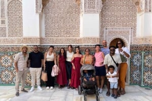 Marrakech: 3-stündiger Rundgang durch Monumente, Souks und die alte Medina