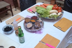 Marrakech: Aula de culinária marroquina com uma família local