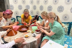 Marrakech - en matlagningskurs Matlagningskurs i det marockanska köket i ett lokalt hem