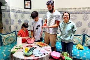 Marrakech - en matlagningskurs Matlagningskurs i det marockanska köket i ett lokalt hem