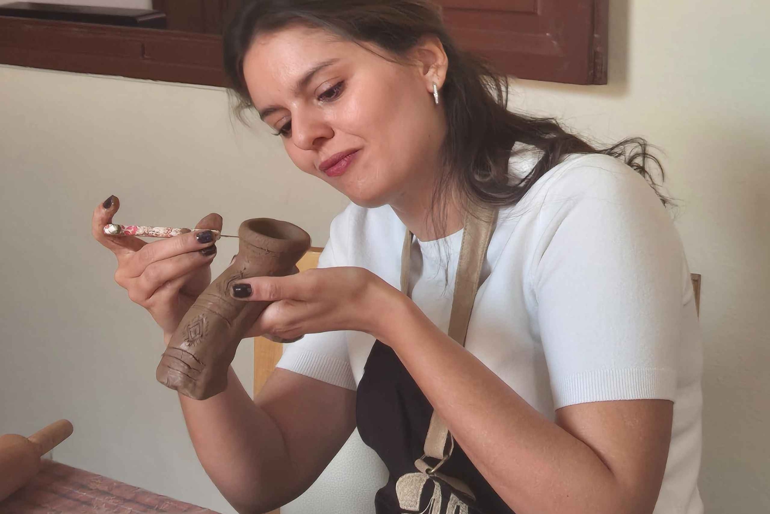 Marrakech: laboratorio di ceramica e tornitura con tè