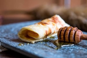 Marrakech: Marokkanske traditionelle crepes Msemen-brødkursus