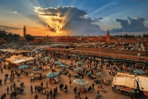Marrakech: Gamle og nye Marrakech Privat dagstur med guide