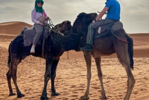 Marraquexe/Ouarzazate: 2 dias no deserto com camelo, 4x4 e refeições