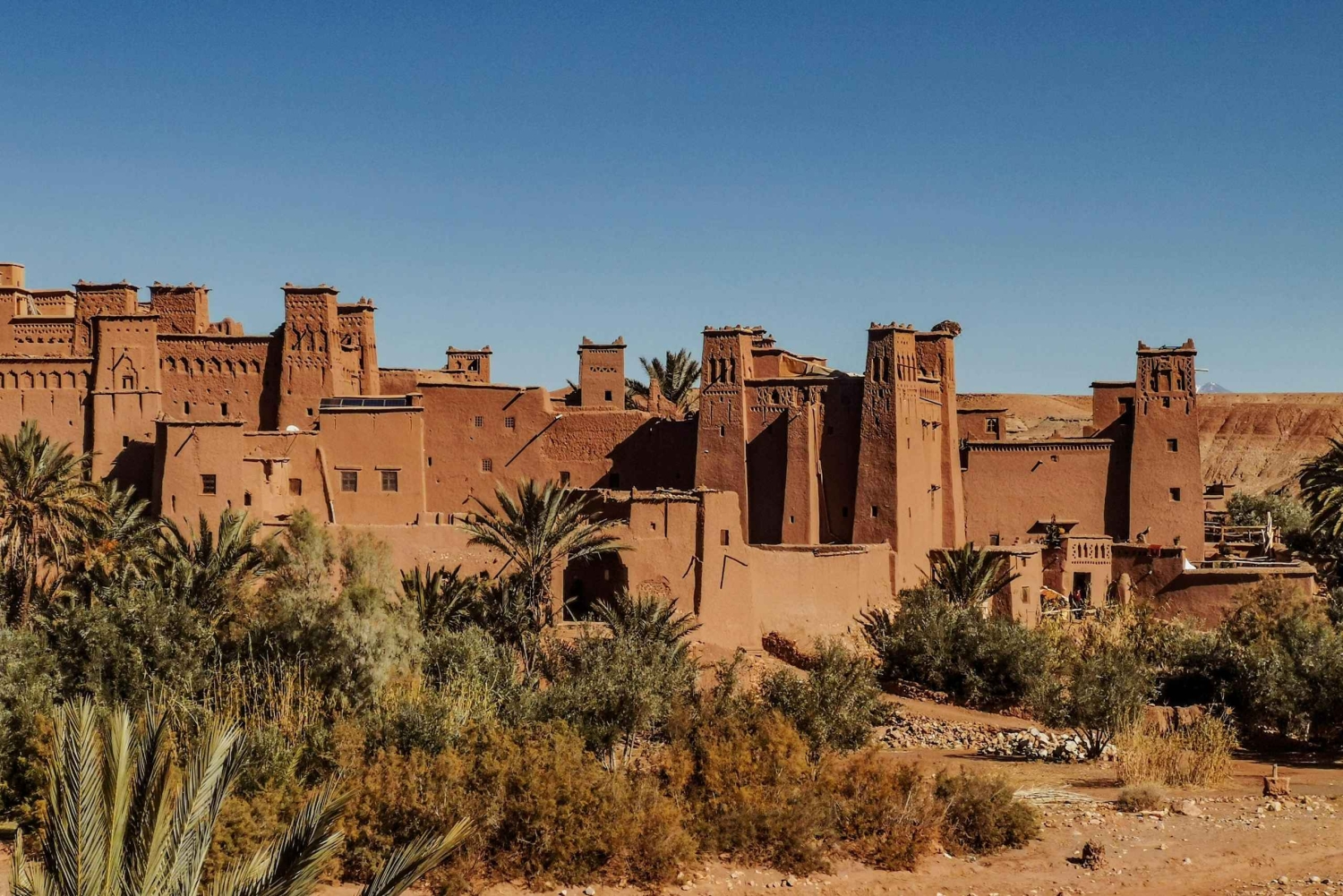 Marrakech: Viagem de 1 dia a Ouarzazate e Ait Benhaddou e Kasbah