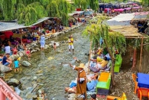 Marrakech: Ourika-dalen og Agafay-ørkenen med middagsshow