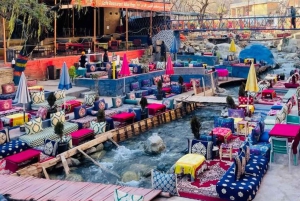 Marrakech : excursion d'une journée dans la vallée de l'Ourika avec un guide de la région vers les cascades