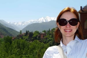 マラケシュ：滝と昼食付き、ウリカ渓谷日帰りツアー