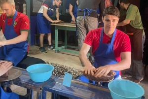 Marrakesch: Ourika-Wasserfall, Atlasgebirge, Töpferwerkstatt & Mittagessen