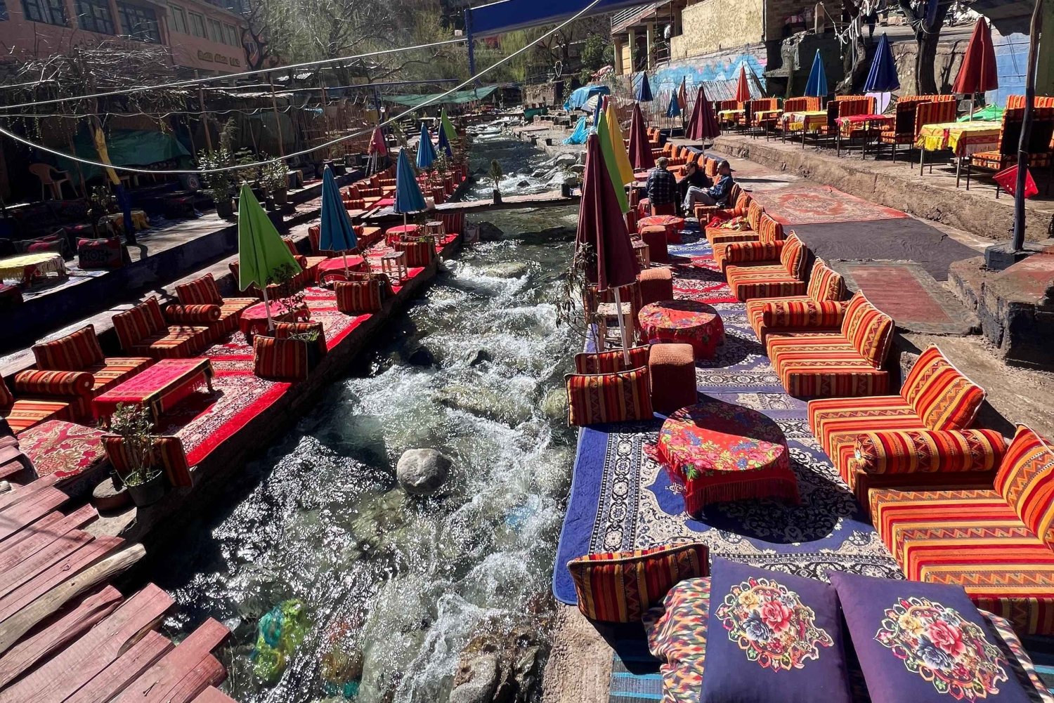 Marrakech: Ourika Valley Waterfalls Hike, & Riverside Lunch