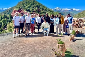 Marrakech: wandeltocht naar de watervallen van de Ourika-vallei en lunch aan de rivier