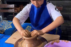 Marrakech : cascade de l'Ourika, montagnes de l'Atlas, poterie et déjeuner