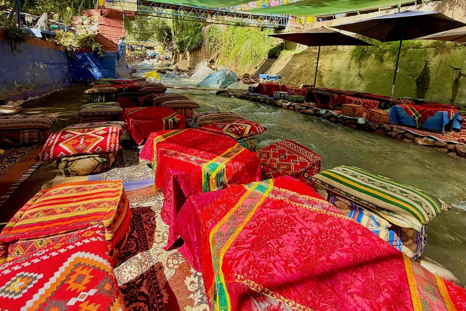 Marrakech: Ourika-vandfaldene, Atlasbjergene, guide + frokost