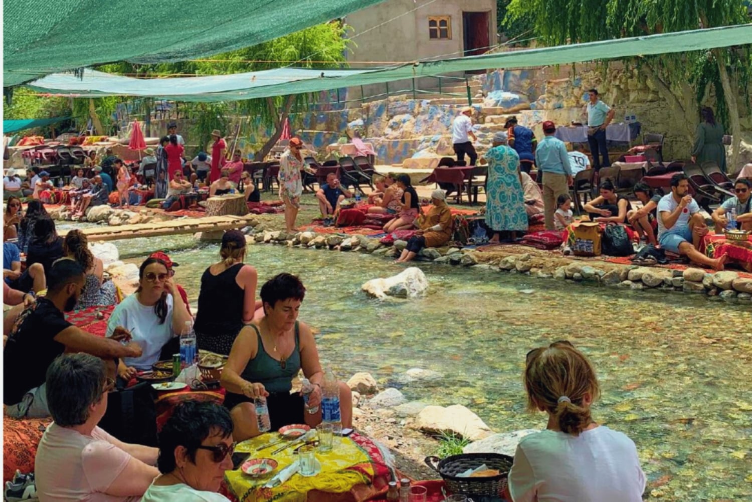 Marrakech: Cascadas de Ourika, montañas del Atlas, guía + almuerzo.
