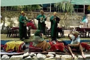 Marrakech: Cascadas de Ourika, montañas del Atlas, guía + almuerzo.